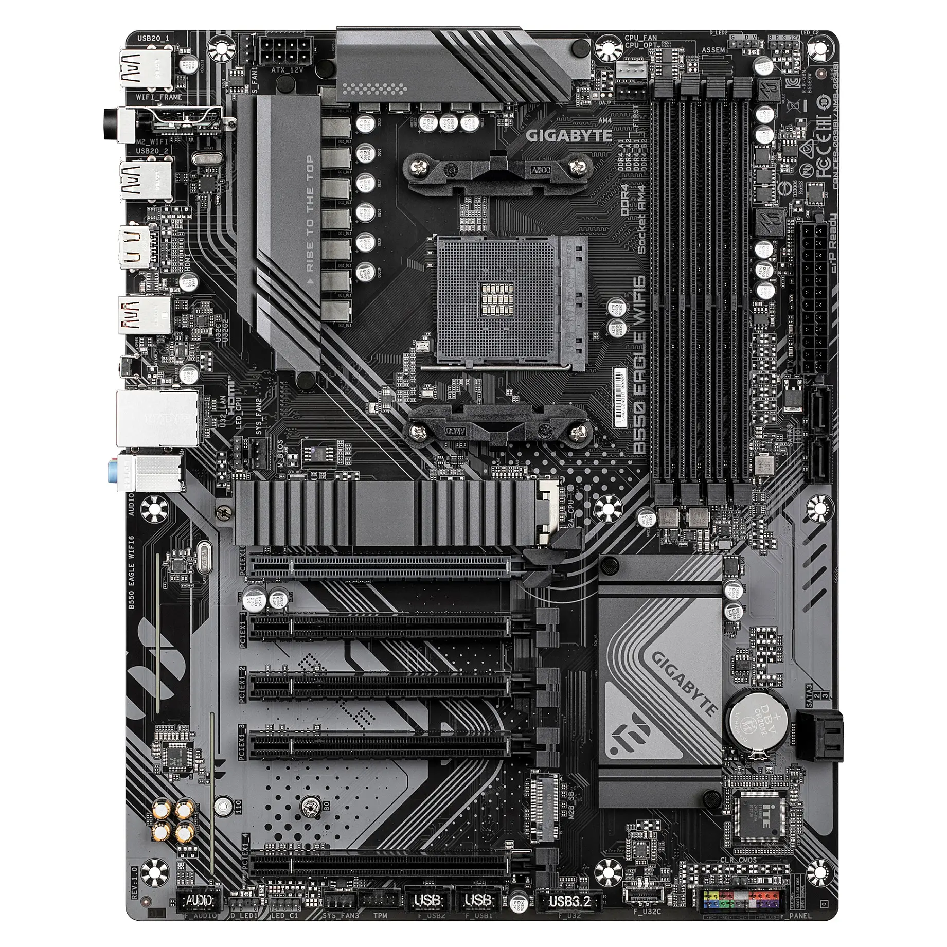 Gigabyte B550 EAGLE WIFI6  B550 AM4 ATX DDR4  PC-Zubehoer