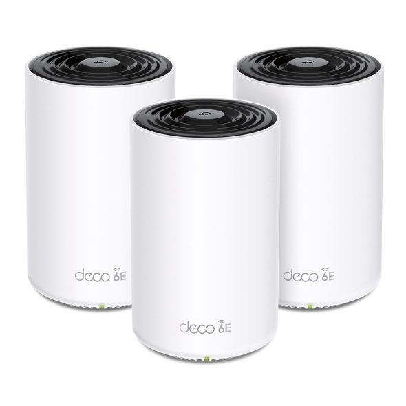 TP Link Deco XE75  3er Pack  AX5400 Wifi 6E Home Mesh Netzwerk