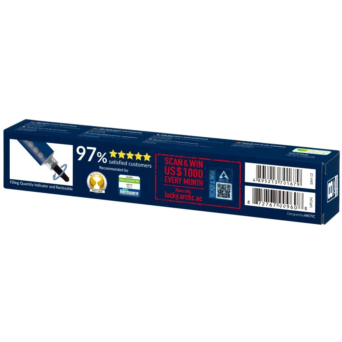 ARCTIC MX 4  45 g  Edition 2019   Hochleistungs Waermeleitpaste PC-Zubehoer