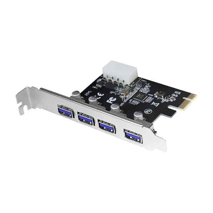 LogiLink 4 Port USB 3 0 PCI Express Karte PC-Zubehoer