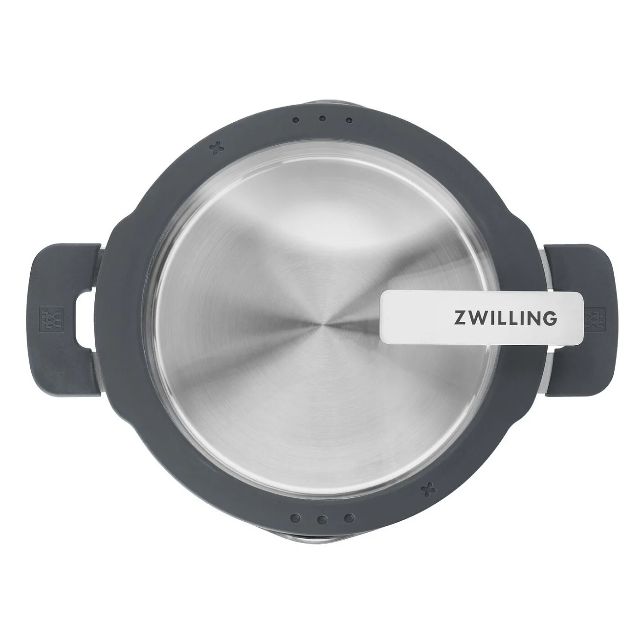 ZWILLING 1009149 Simplify Edelstahl Kochtopfset 4 teilig Silber Schwarz Kuechenkleingeraete