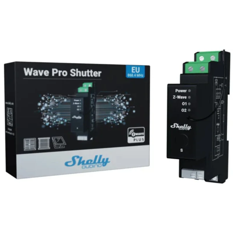 Shelly Relais ZollWaveZoll Hutschiene Pro Shutter Relais Rollladenaktor Z Wave Smart Home Zubehoer