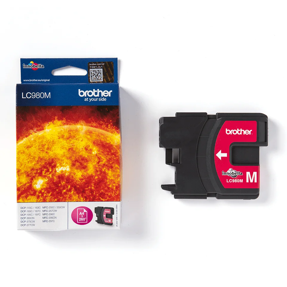 Brother LC 980 M magenta Drucker & Scanner