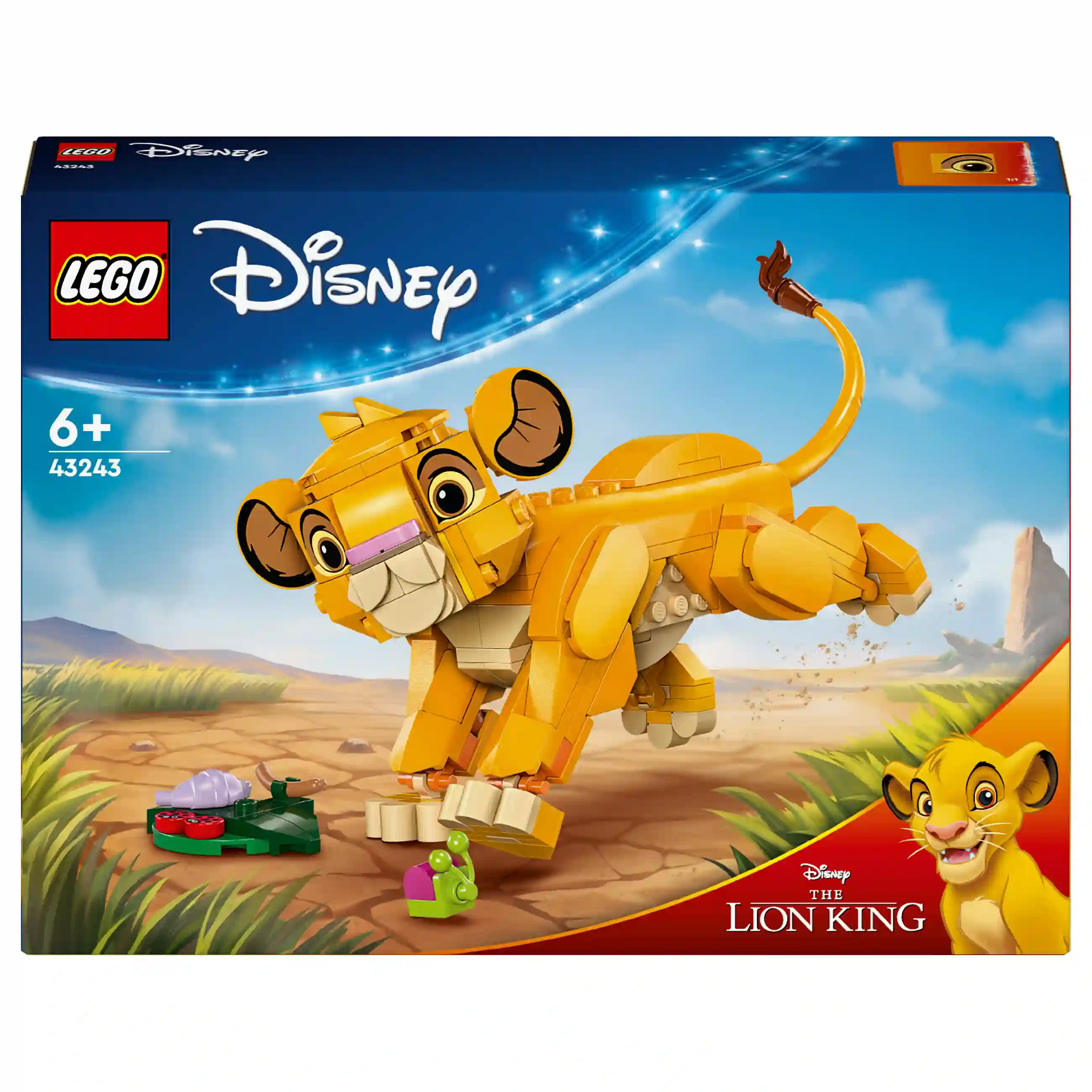 LEGO Disney Classic Simba  das Loewenjunge des Koenigs 43243 Spielwaren