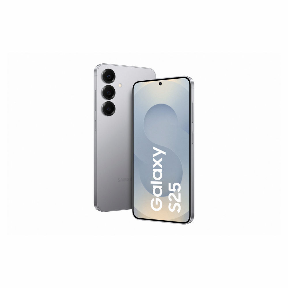 Samsung galaxy s25 128gb 12ram 5g de silver shadow Smartphones