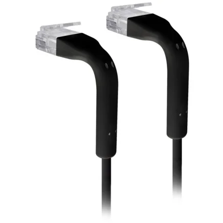 Ubiquiti UniFi Patchkabel 2m Schwarz Netzwerkkabel Cat6 Kabel LAN Kabel Netzwerk-Kabel