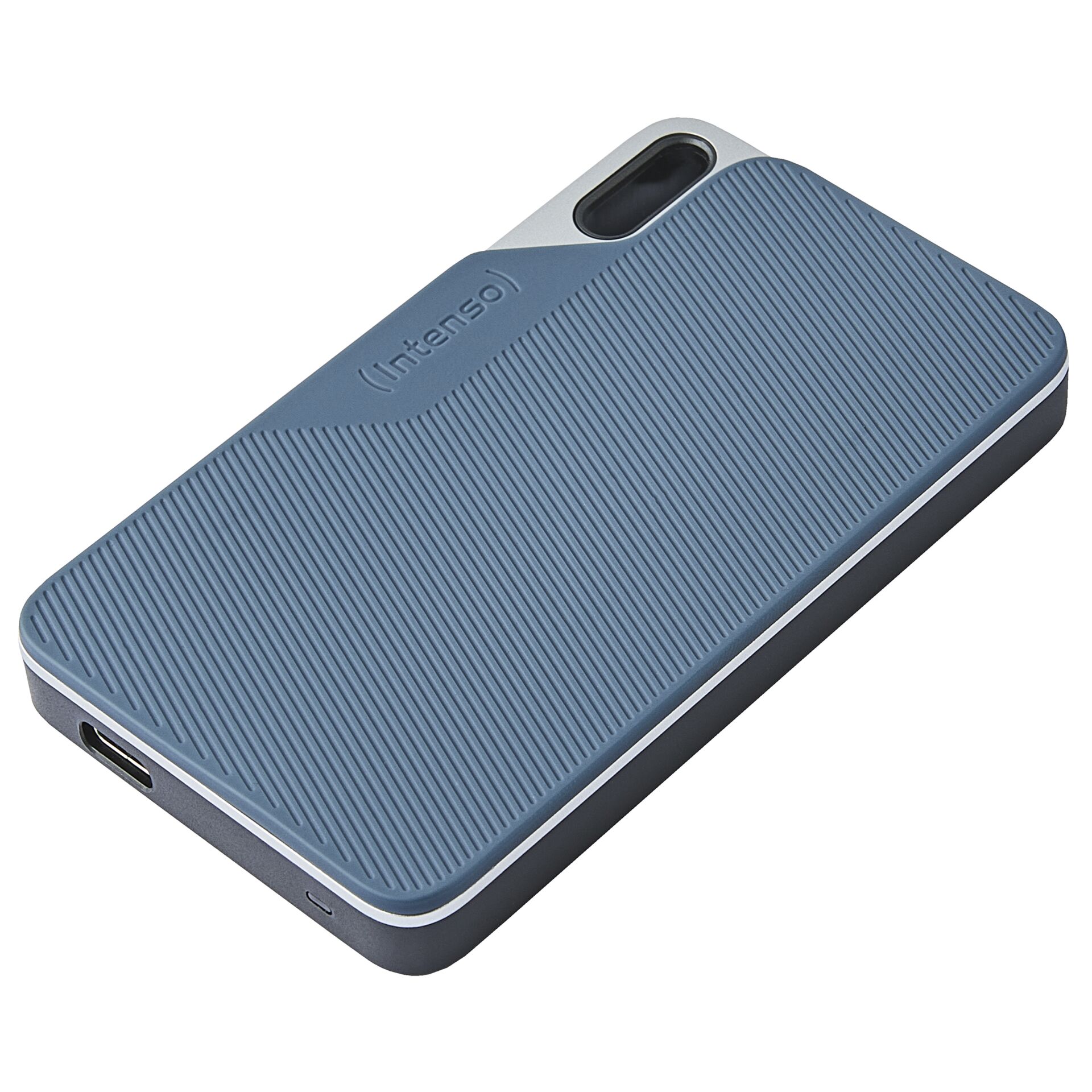 Intenso externe SSD TX100 1TB USB 3 2 Gen 1x1 grau blau Speichermedien