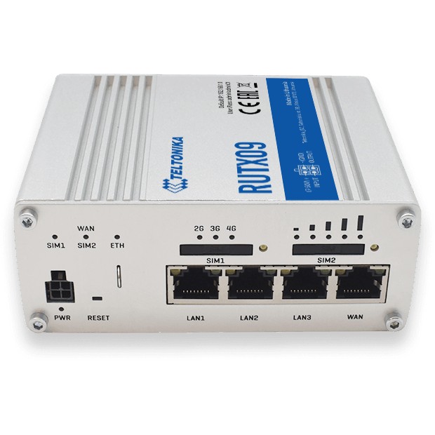 Teltonika RUTX09 LTE Cat6 Giagabit Industrial Router Router Netzwerk