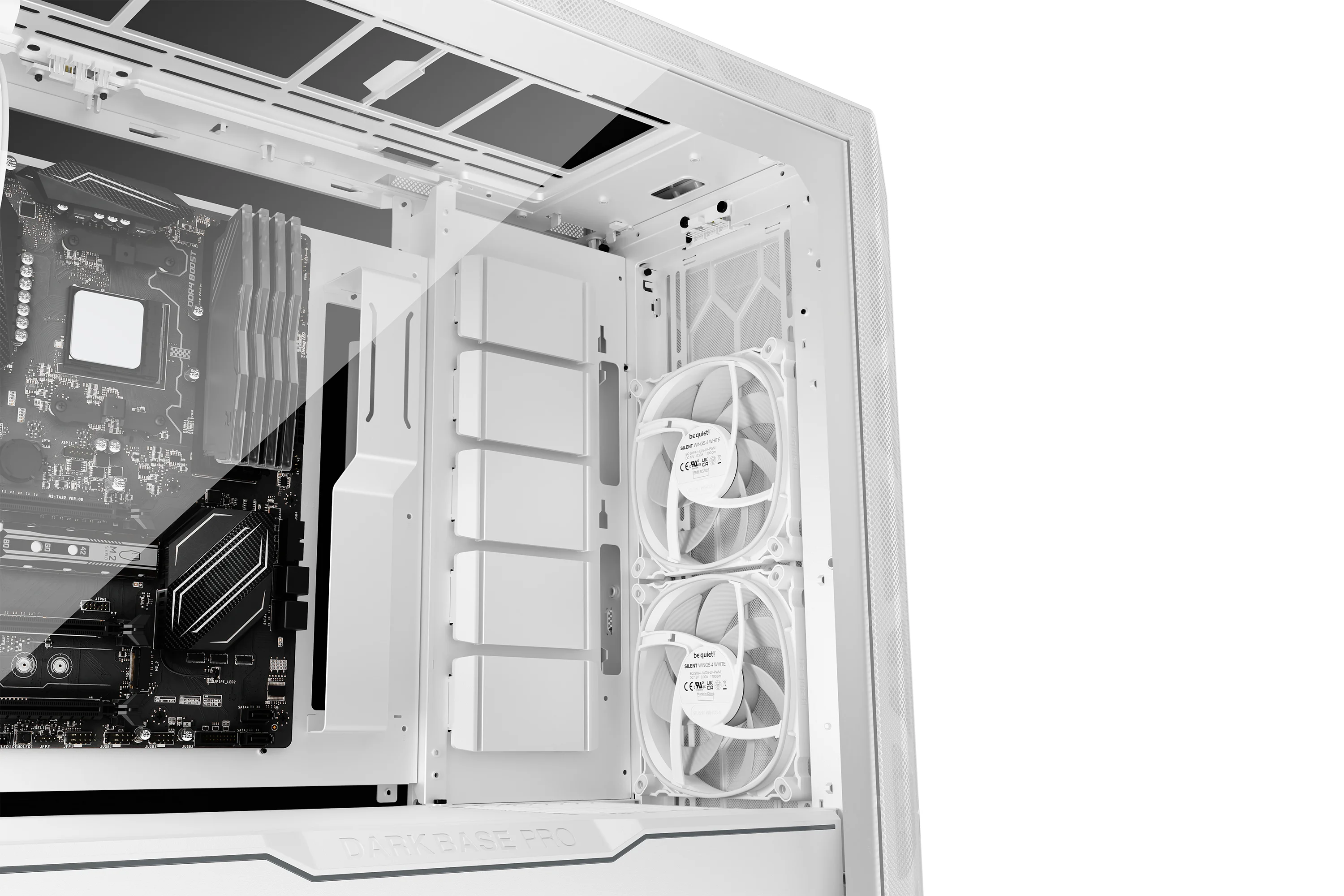 be quiet  DARK BASE PRO 901 Weiss PC Gehaeuse PC-Komponenten