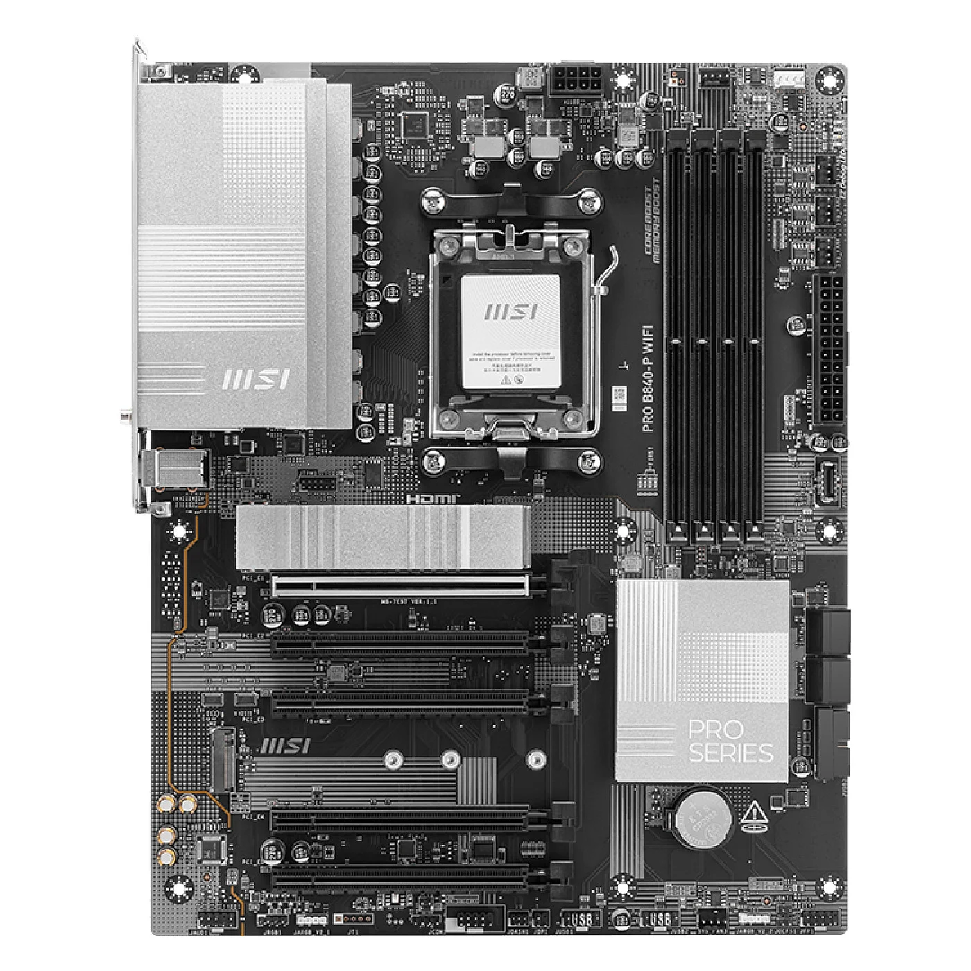 MSI PRO B840 P WIFI Motherboard AMD B840 Sockel AM5 ATX PC-Zubehör
