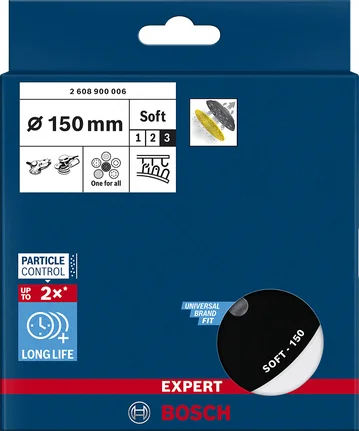 Bosch Expert 2 608 900 006 Rotierendes Schleifwerkzeug Zubehoer Schleifscheiben Backunterlage Schleifer Hobel & Fraesen