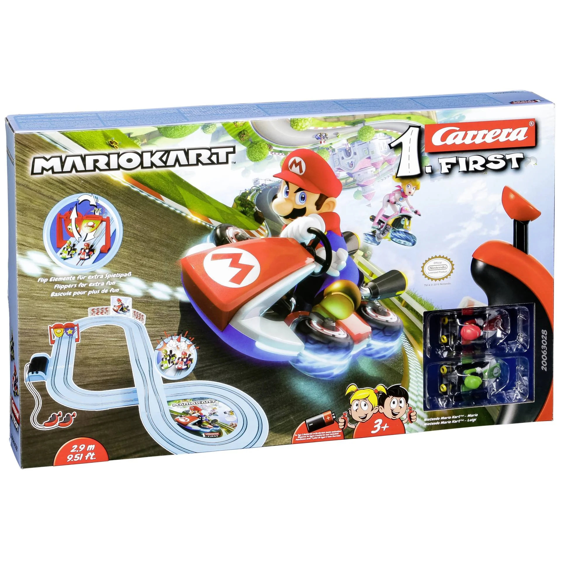 Carrera FIRST Nintendo Mario Kart 2 9 m 20063028 Elektronikspielzeug
