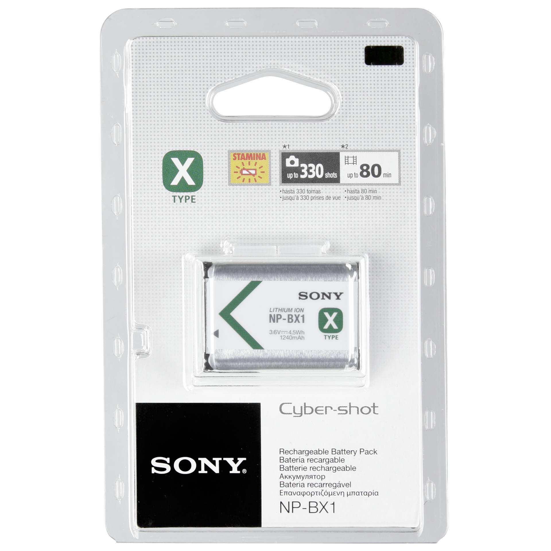 Sony NP BX1 Lithium Ion  Li Ion  1240 mAh Kamera & Foto