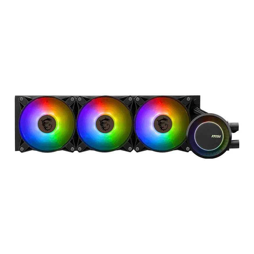 MSI MAG CORELIQUID E360 Computerkuehlsystem Hauptplatine  Prozessor Fluessigkeitskuehlung 12 cm Schwarz PC-Zubehoer