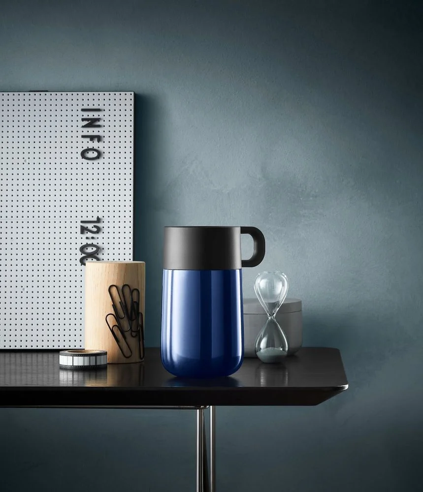 WMF Thermobecher Impulse  Mitternachtsblau  300ml Zubehoer Kaffeemaschinen