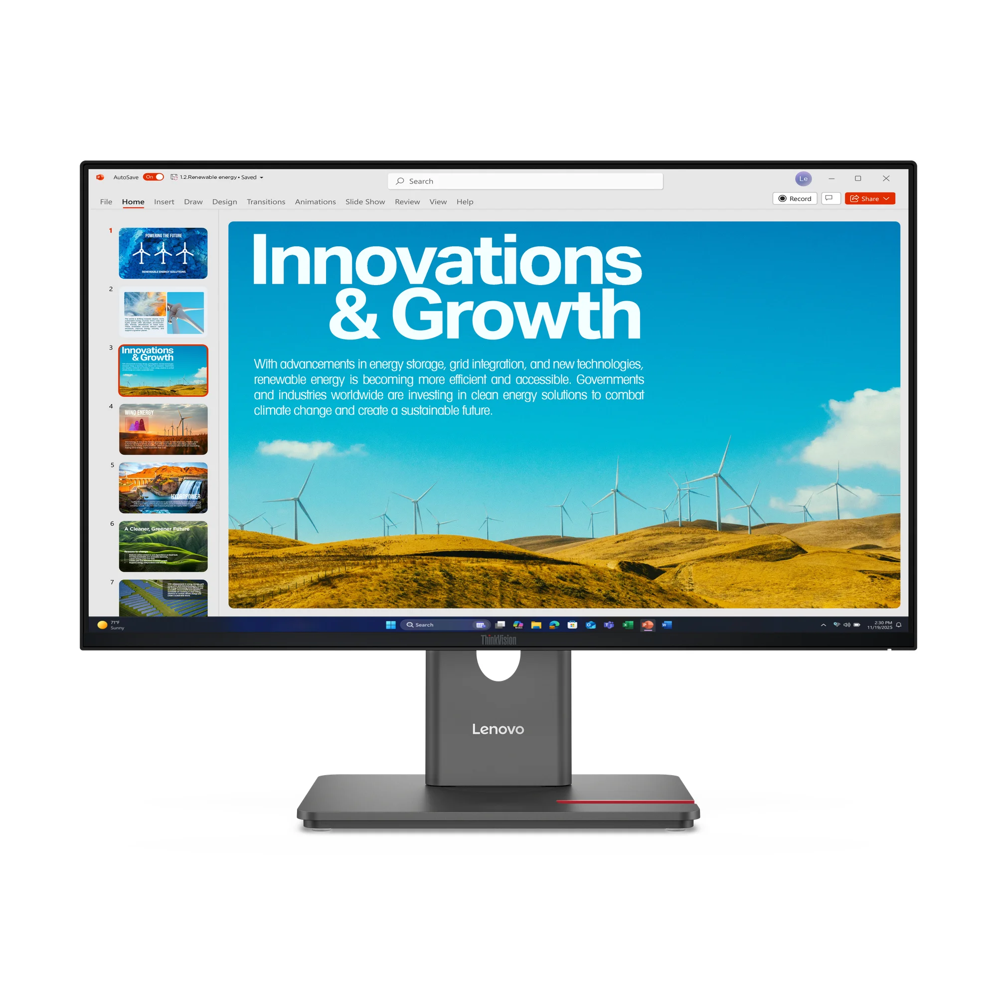 Lenovo ThinkVision P24QD 40 Monitor Monitore