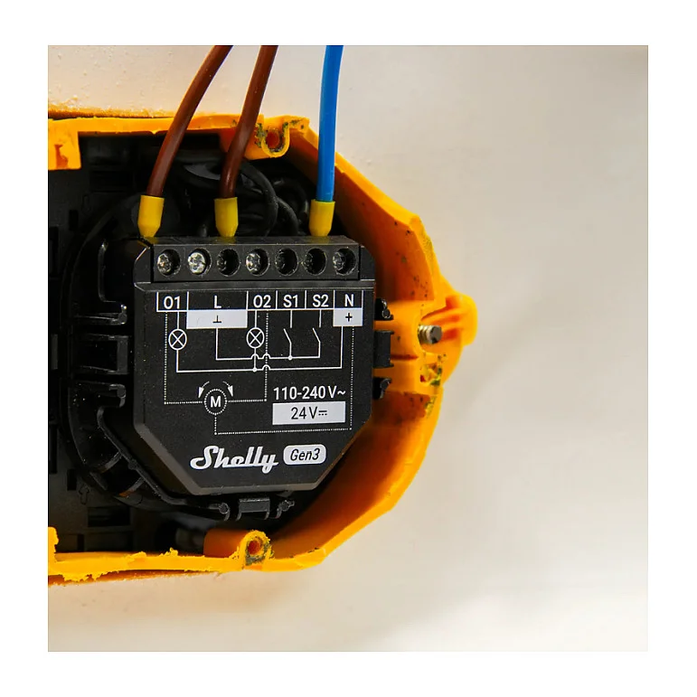 Shelly Relais 2PM Gen3 4er Pack max 16A 2 Kanal WLAN BT Smart Home Zubehoer