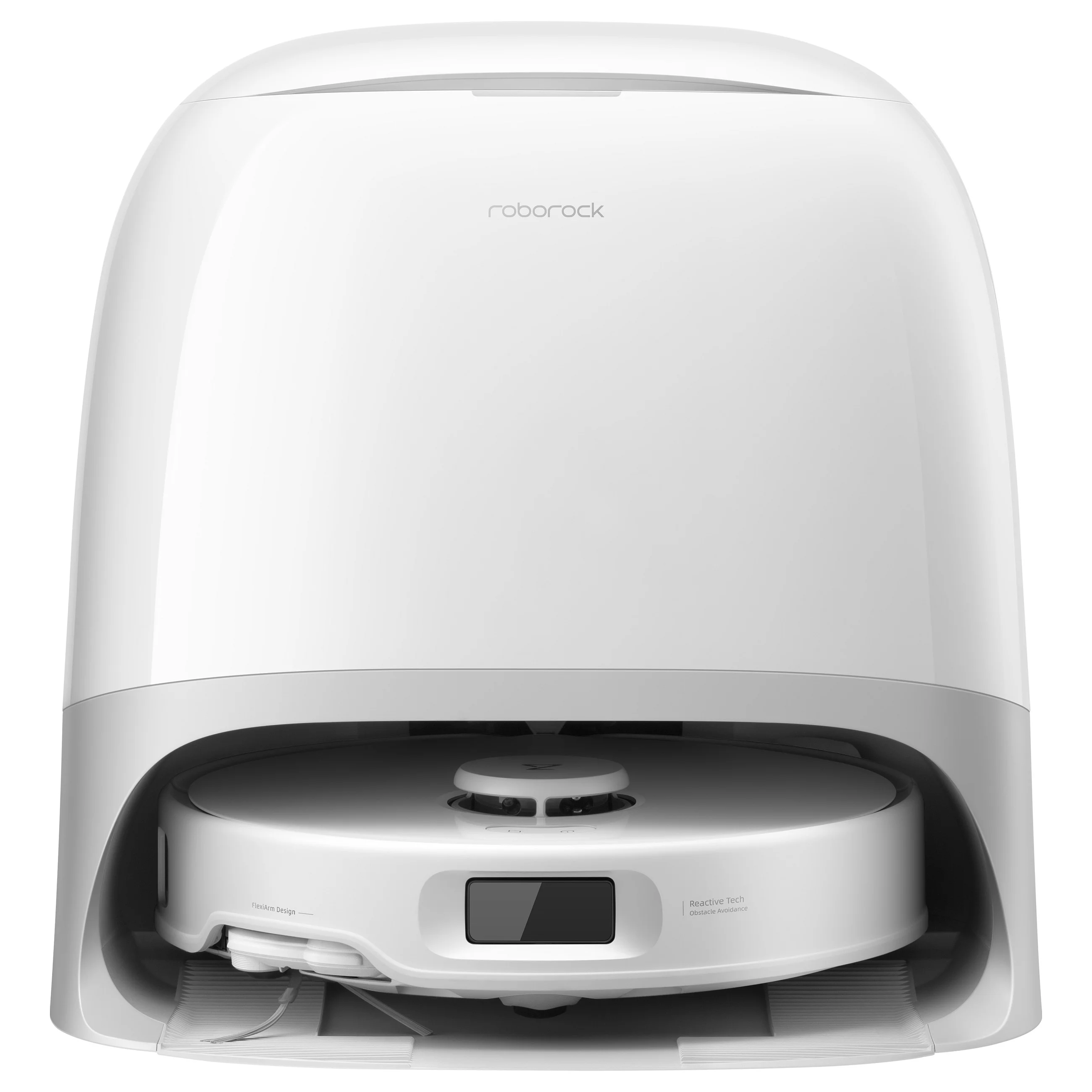 Roborock Qrevo Curv 5A1 0 325 l Schwarz  Weiss Staubsauger & Reiniger