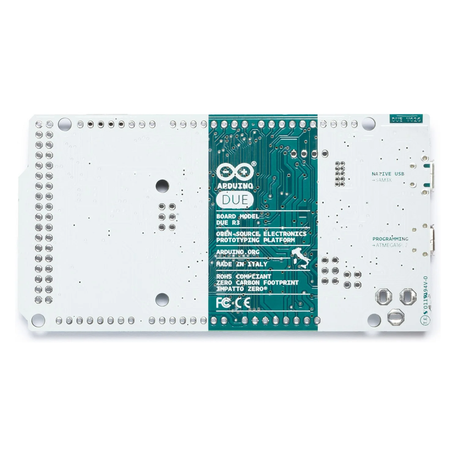 Arduino board due without headers Multimedia & Technik