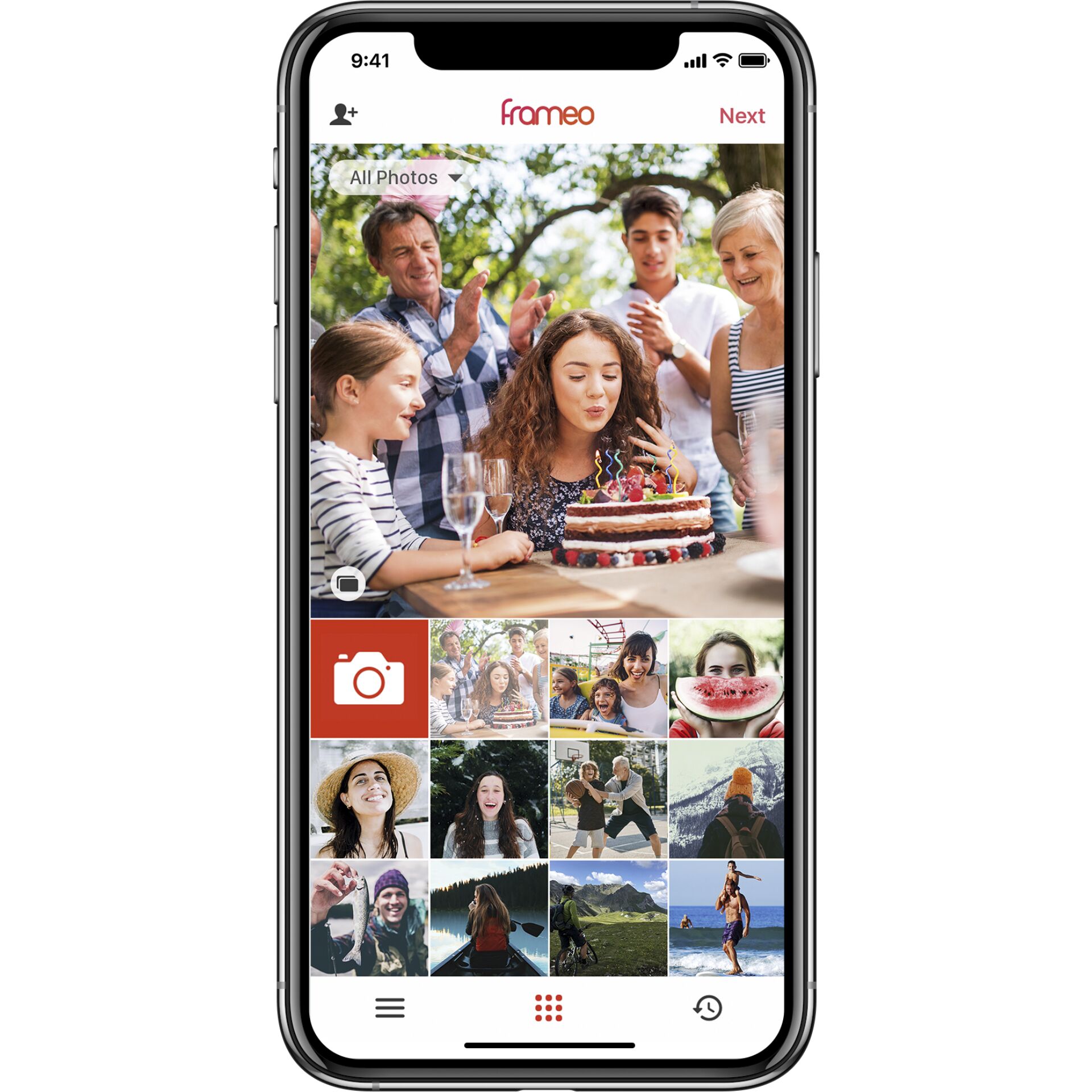 Denver Frameo PFF 1026 schwarz Video & Audio