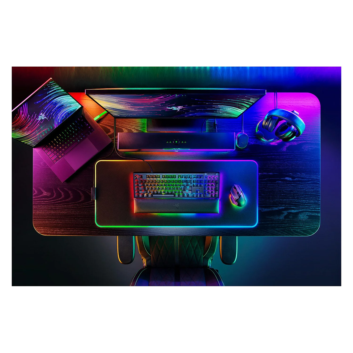 Razer BlackWidow V4 Pro Green Switch Tastatur Tastaturen & Maeuse