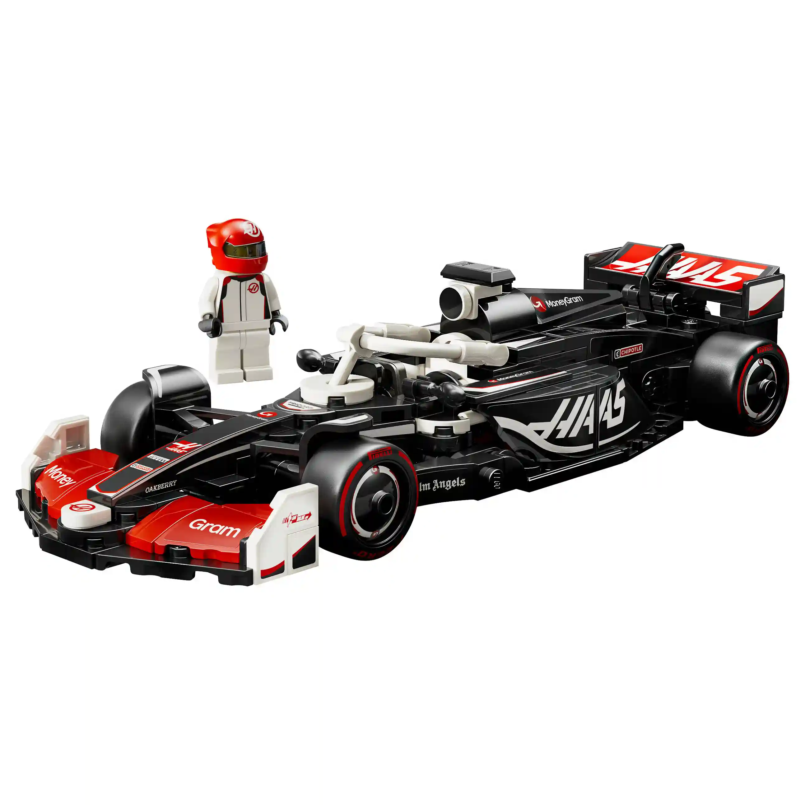 LEGO Speed Champions MoneyGram Haas F1 Team VF 24 Rennauto 77250 Spielwaren
