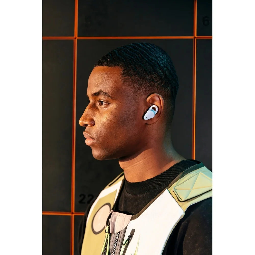 FRESH N REBEL True Wireless In Ear Sport Kopfhoerer Twins Rush mit Hybrid ANC Ice Grey