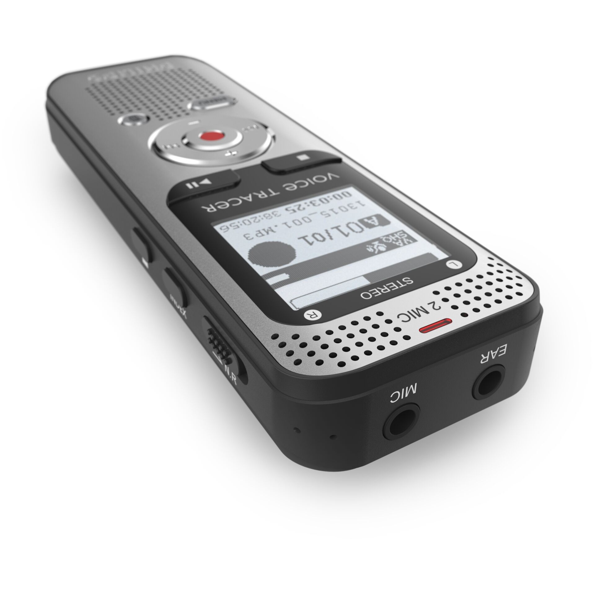 Philips Voice Tracer DVT2015 Diktiergeraet Interner Speicher   Flash Karte Silber Video & Audio