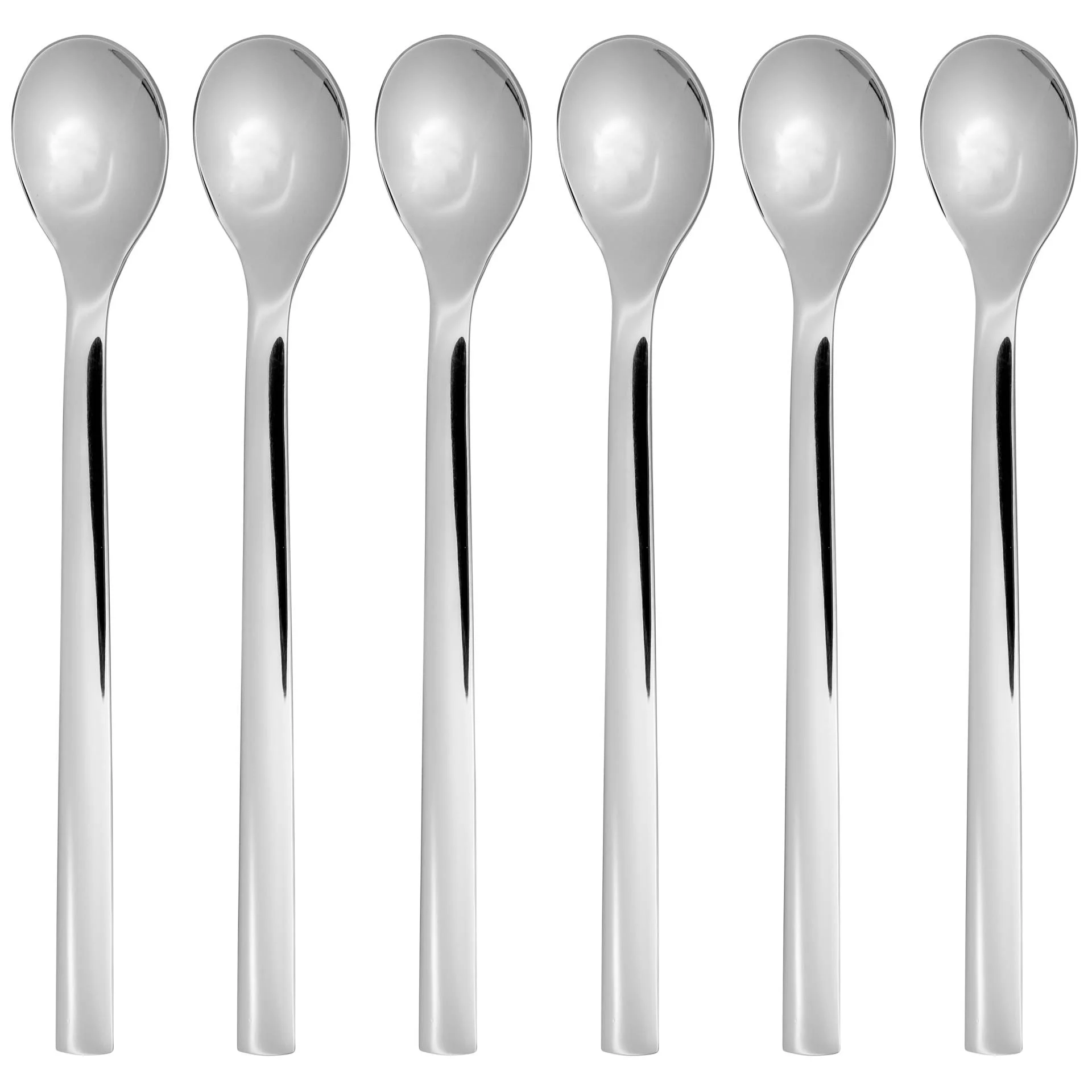 WMF Nuova Loeffel Set Latte Macchiato 6 Teilig Kuechenkleingeraete