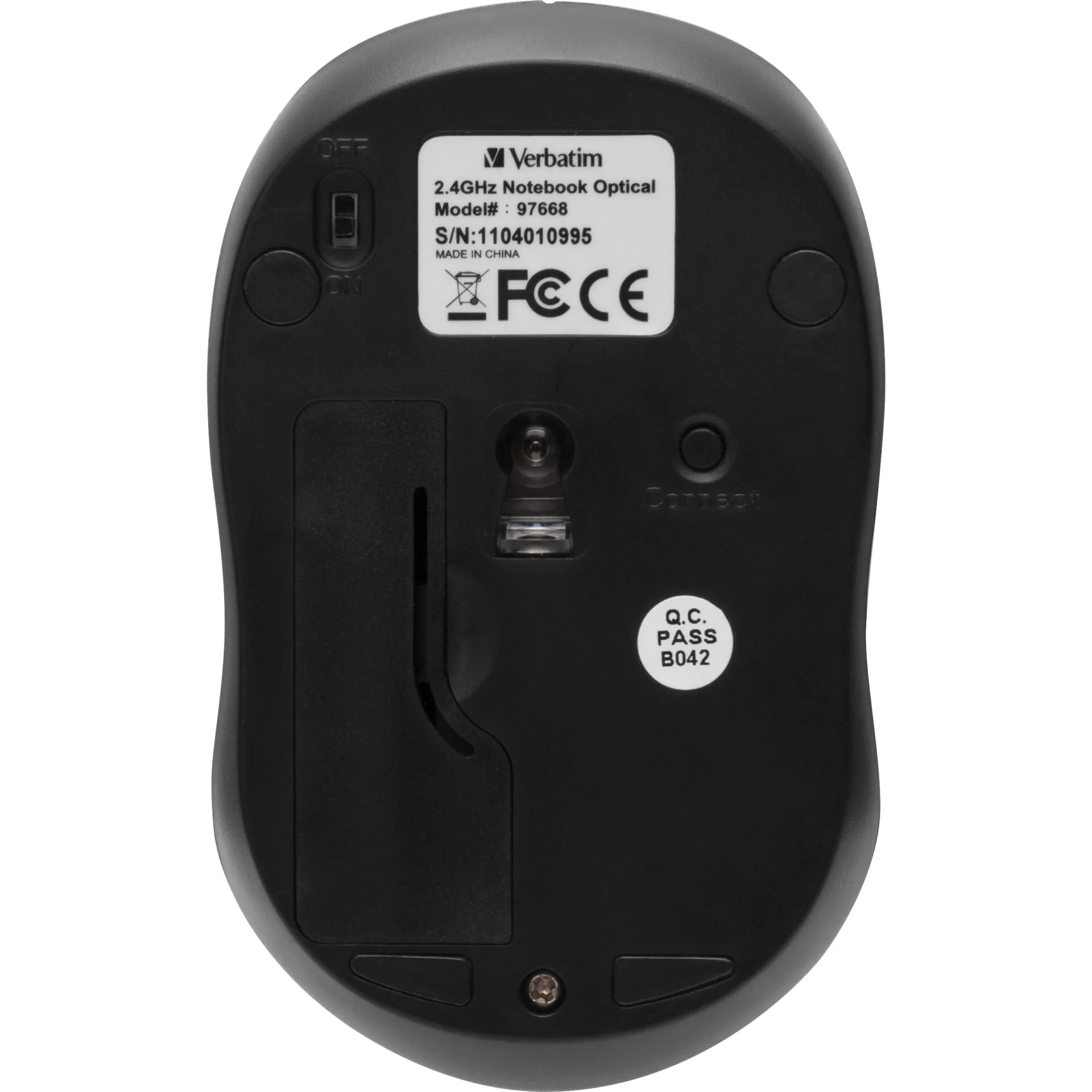 Verbatim Go Nano Wireless Mouse Caribbean Blue 49044 Tastaturen & Maeuse