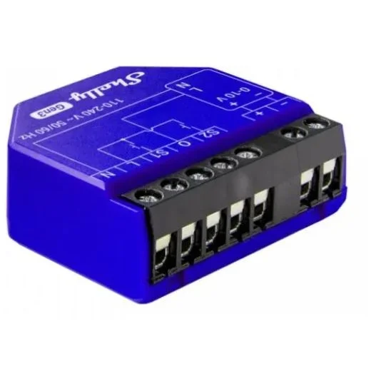 Shelly Relais ZollDimmerZoll Unterputz 0 10V oder 1 10V PM Gen3 Smart Home