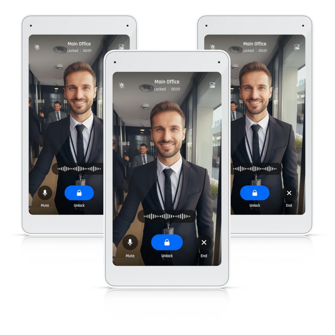 Ubiquiti UniFi Access Intercom Viewer  bull Gegensprechanlage  bull Indoor  bull 5Zoll Touch Display  bull 3er Pack  bull UA Intercom Viewer 3 Access Points Netzwerk