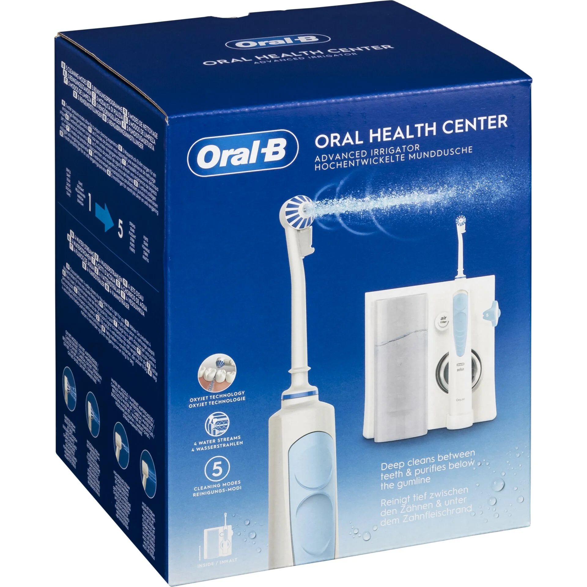 Oral B OxyJet Reinigungssystem Munddusche JAS23 Zahnpflege
