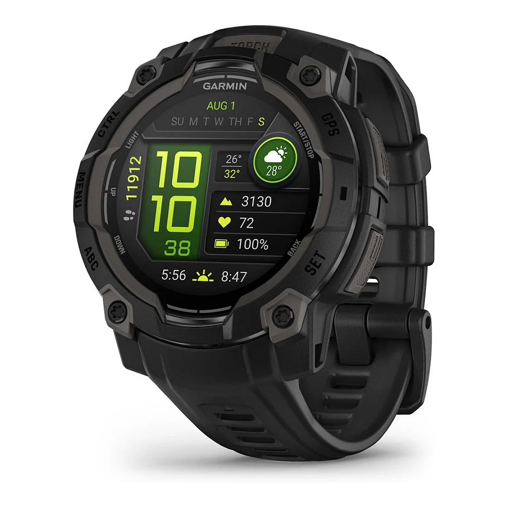 Garmin Instinct 3 AMOLED  45mm  schwarz Smartwatches & Fitnesstracker