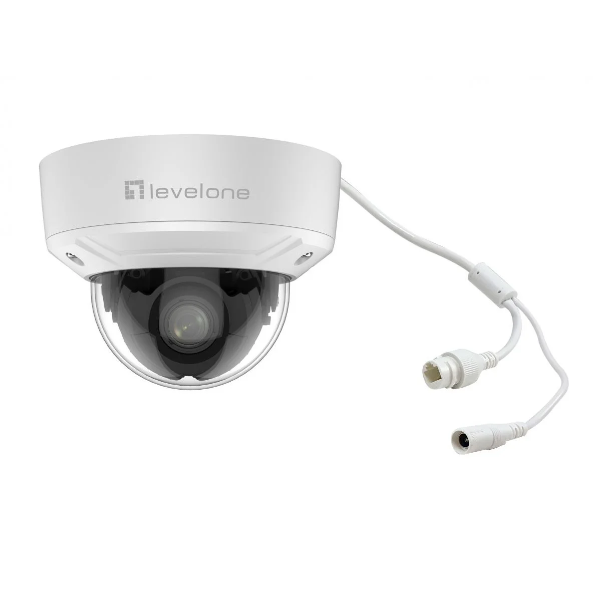 Level One IPCam FCS 3461 Dome Out 2MP H 265 IR 10W PoE Netzwerk