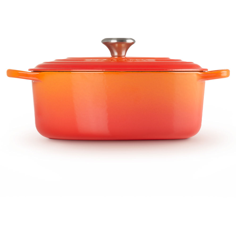 Le Creuset Braeter Signature  oval  40 cm  ofenrot Pfannen & Toepfe