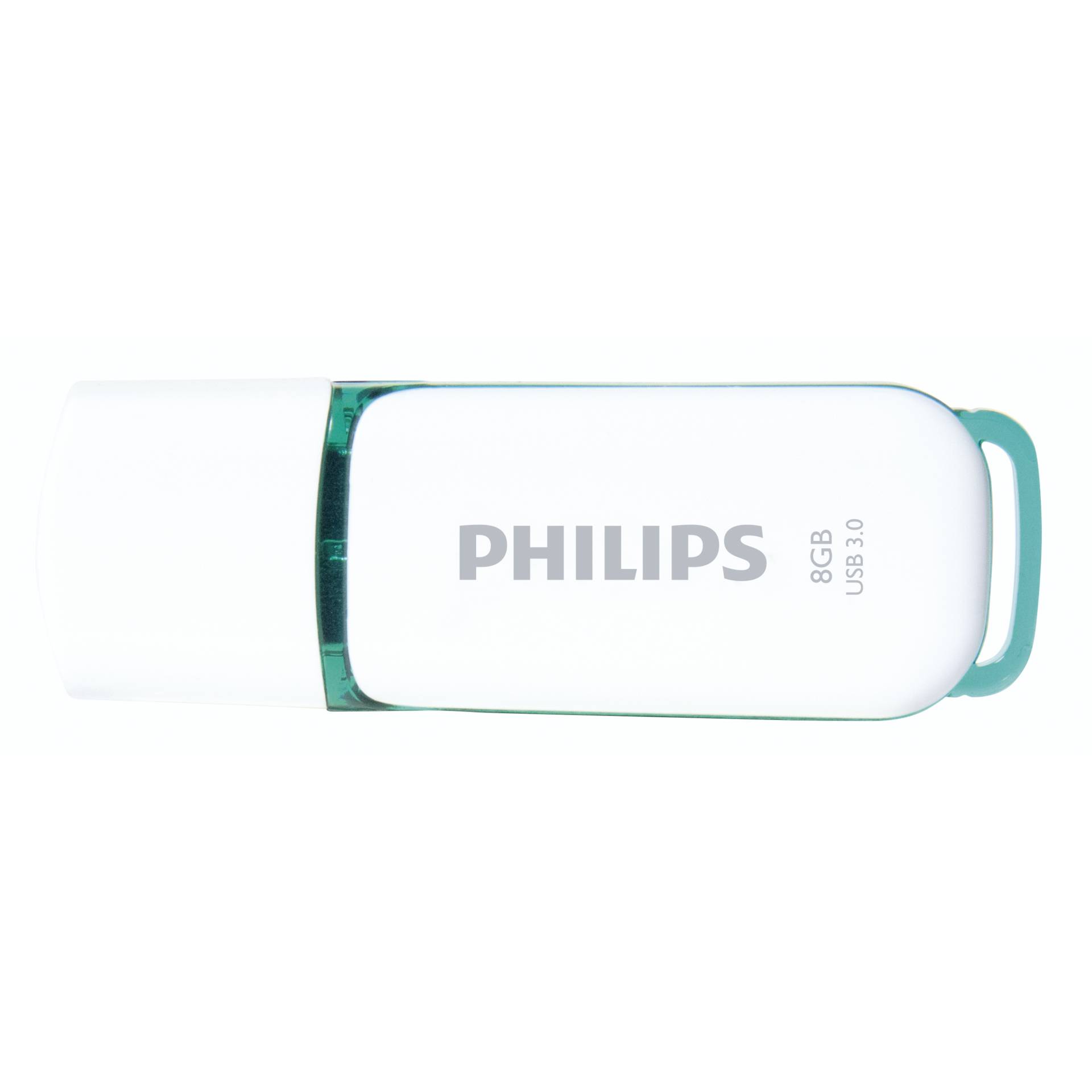 Philips FM08FD75B USB Stick 8 GB USB Typ A 3 2 Gen 1  3 1 Gen 1  Tuerkis  Weiss Speichermedien