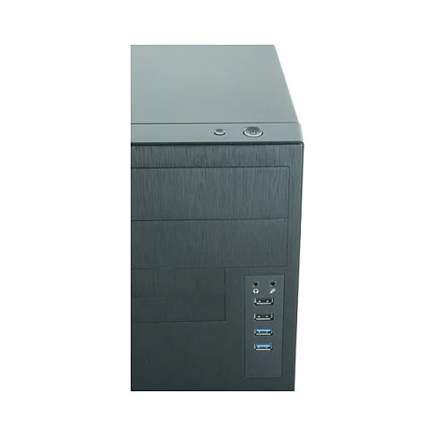 Chieftec HO 11B Gehaeuse Tower Schwarz 350 Watt ATX Midi Tower PC-Komponenten