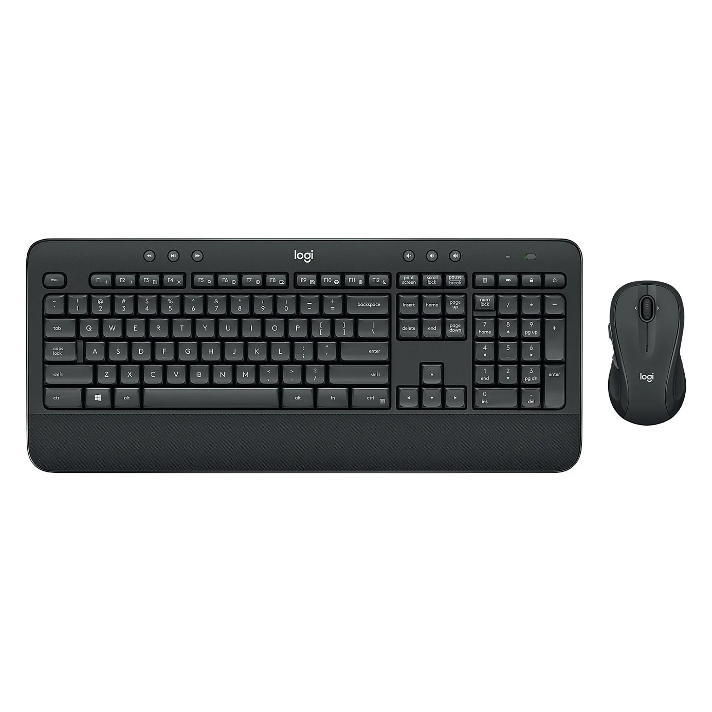 Logitech NL MK545 Advanced Wireless Desktopset US Layout Tastaturen & Maeuse