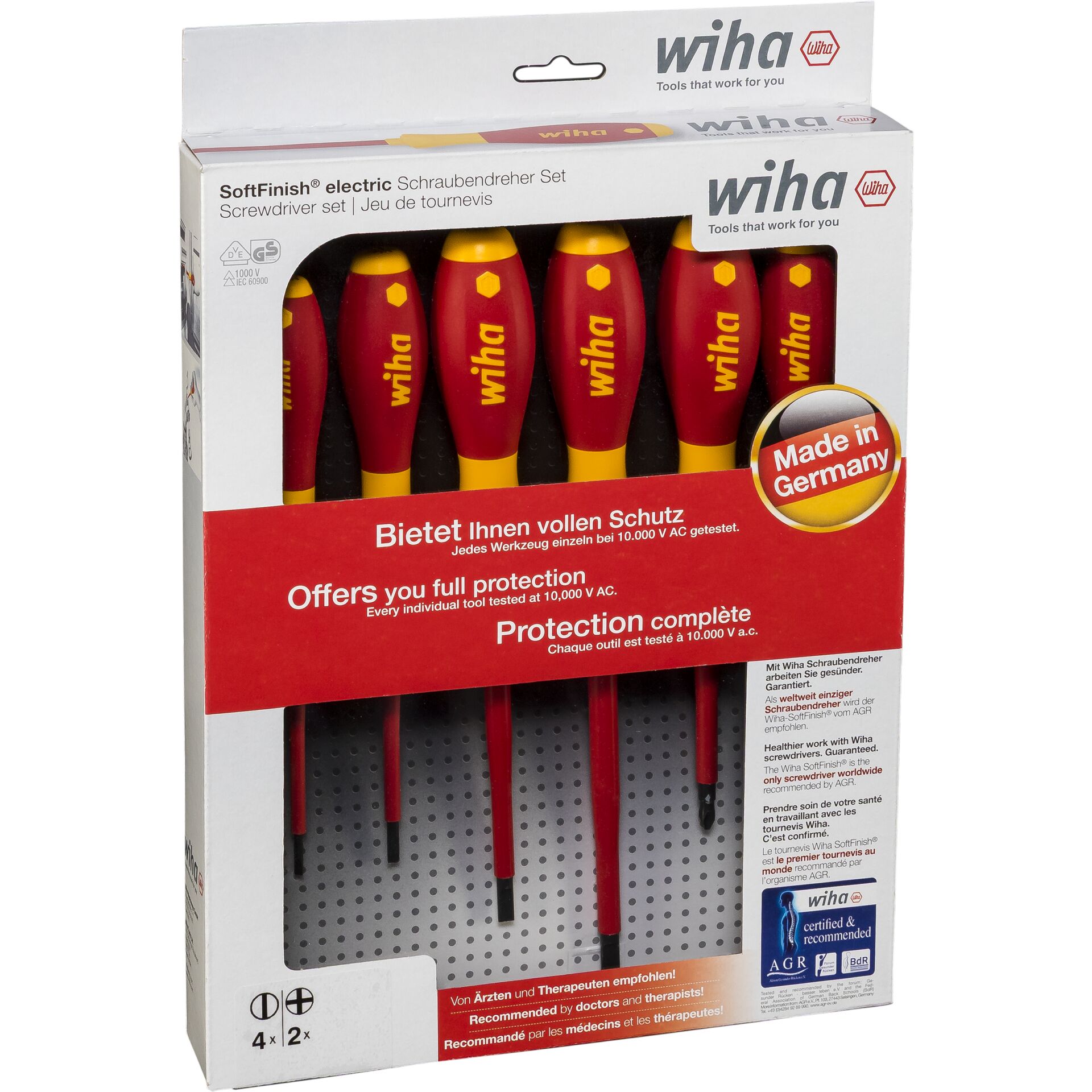Wiha 320NK6 SoftFinish electric Schraubendreher & Zangen
