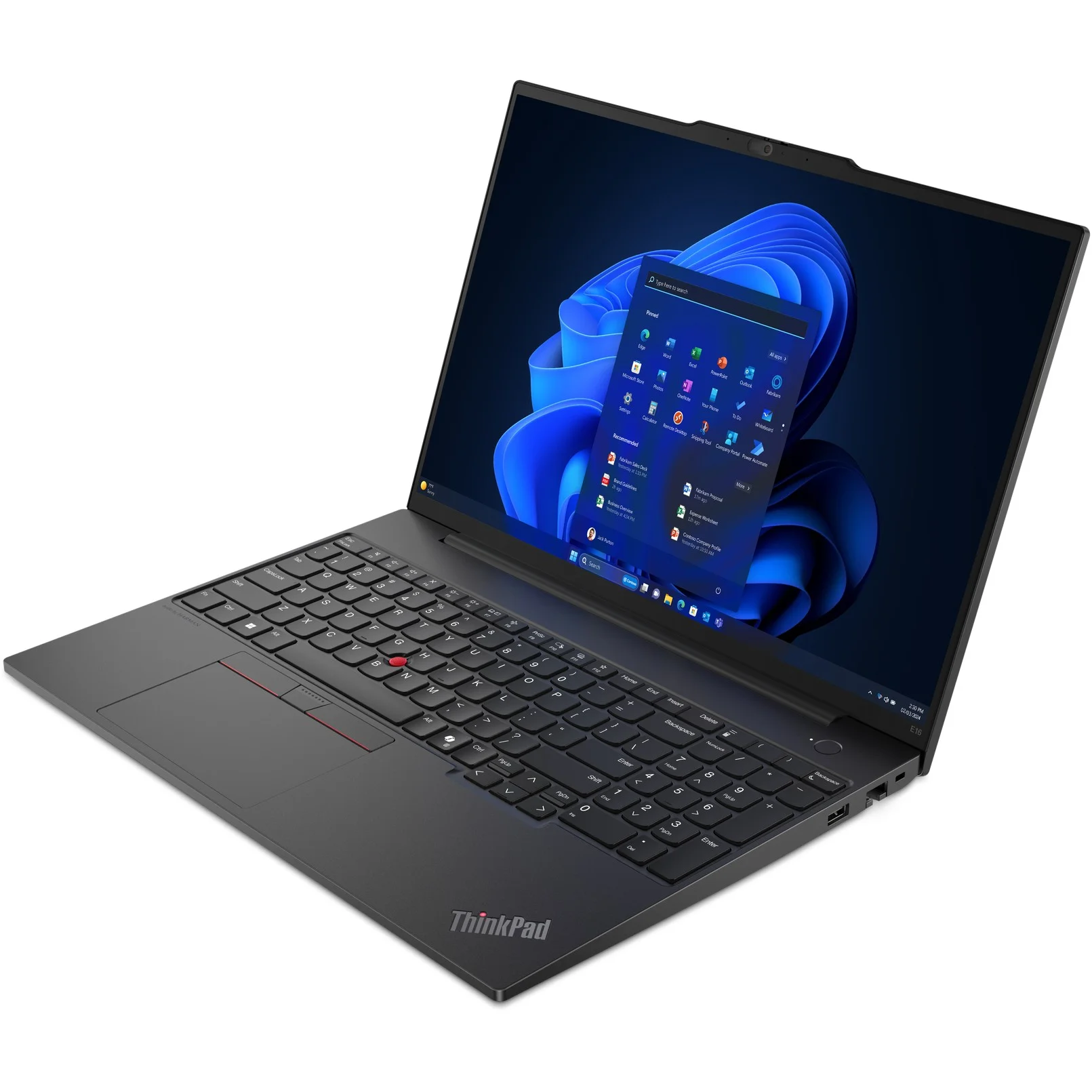 Lenovo ThinkPad E16 Gen 2  Intel  Intel Core Ultra 5 125U Laptop 40 6 cm  16   WUXGA 16 GB DDR5 SDRAM 512 GB SSD Wi Fi 6E  802 11ax  Windows 11 Pro Deutsch Schwarz Notebooks & E-Book Reader