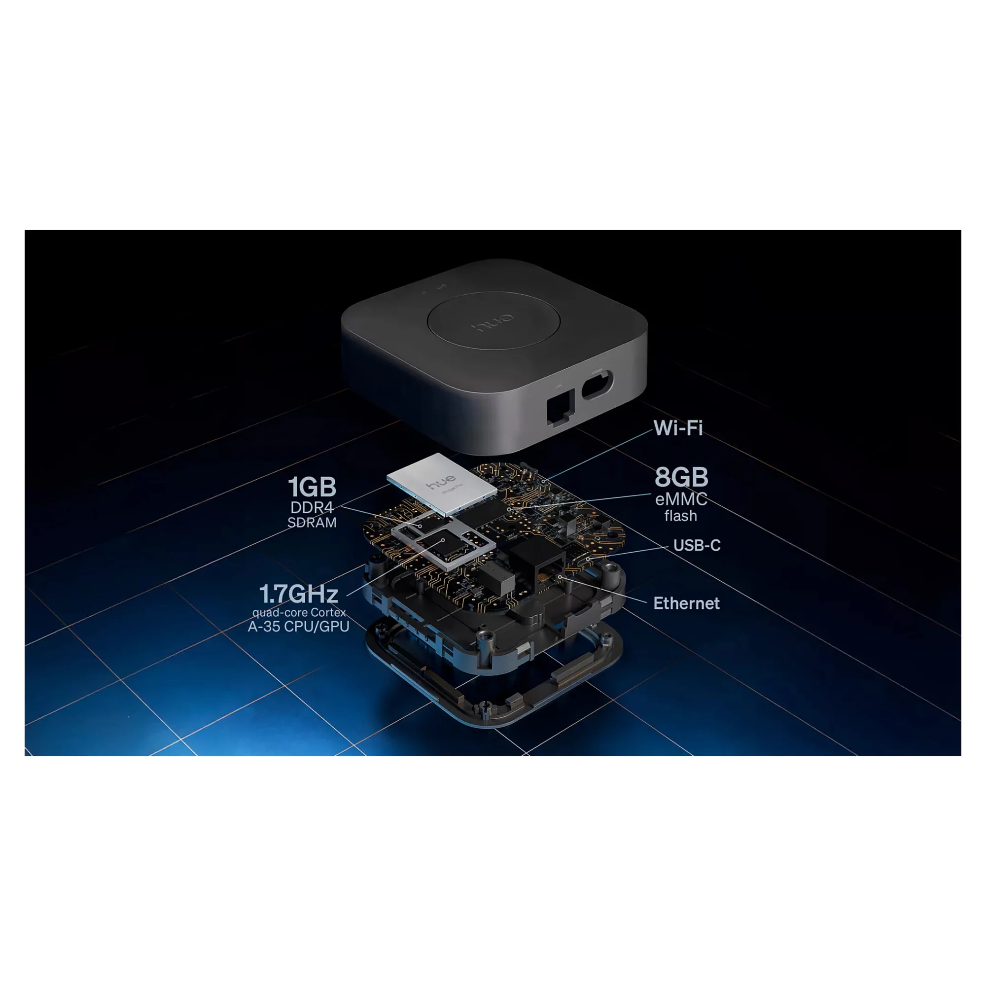 Philips Hue White and Color ambiance Starter Set  2 farbfaehige E27 Smart Lampen   Hue Bridge Pro Leuchtmittel & Lampen