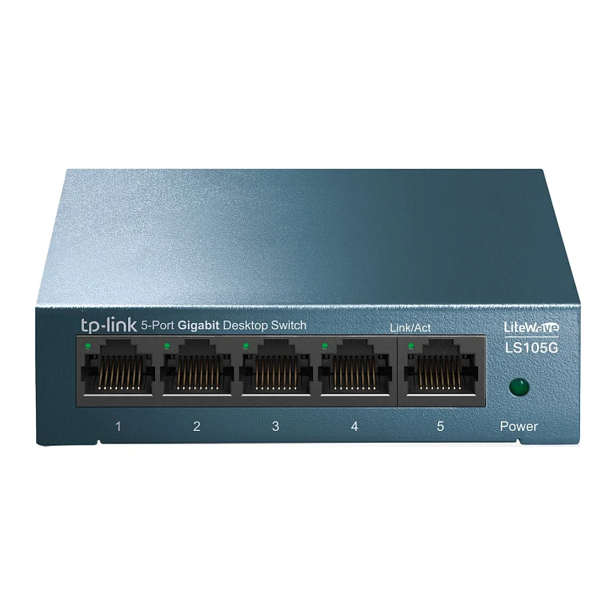 TP Link 5 Port Desktop Switch  10 100 1000Mbit s  Switches
