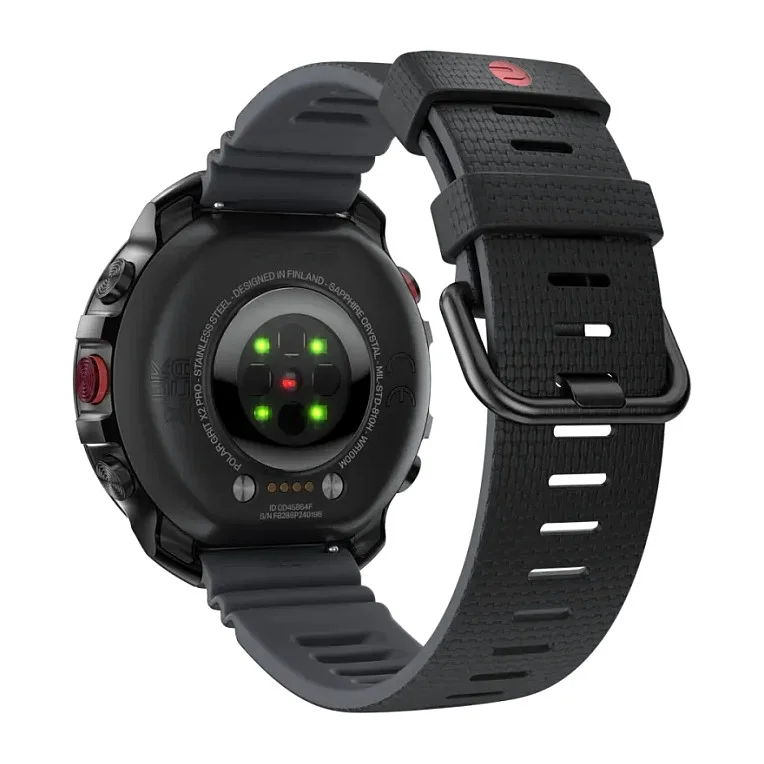 Polar Grit X2 Pro S L Black Smartwatches & Fitnesstracker