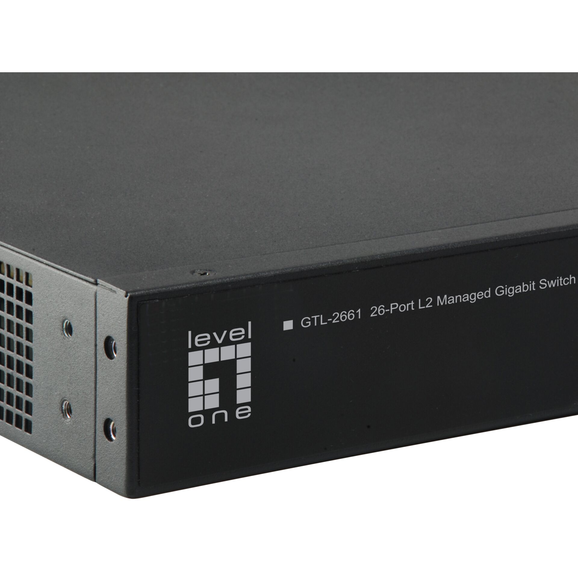 LevelOne GTL 2661 Netzwerk Switch Managed L2 Gigabit Ethernet  10 100 1000  Schwarz Switches