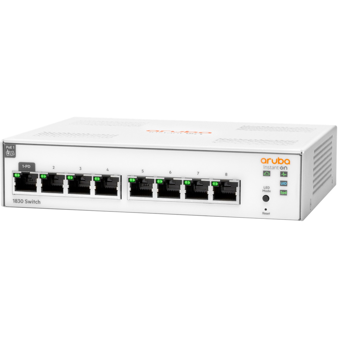 HP Enterprise 8P Aruba Instant On 1830 Switch Switches