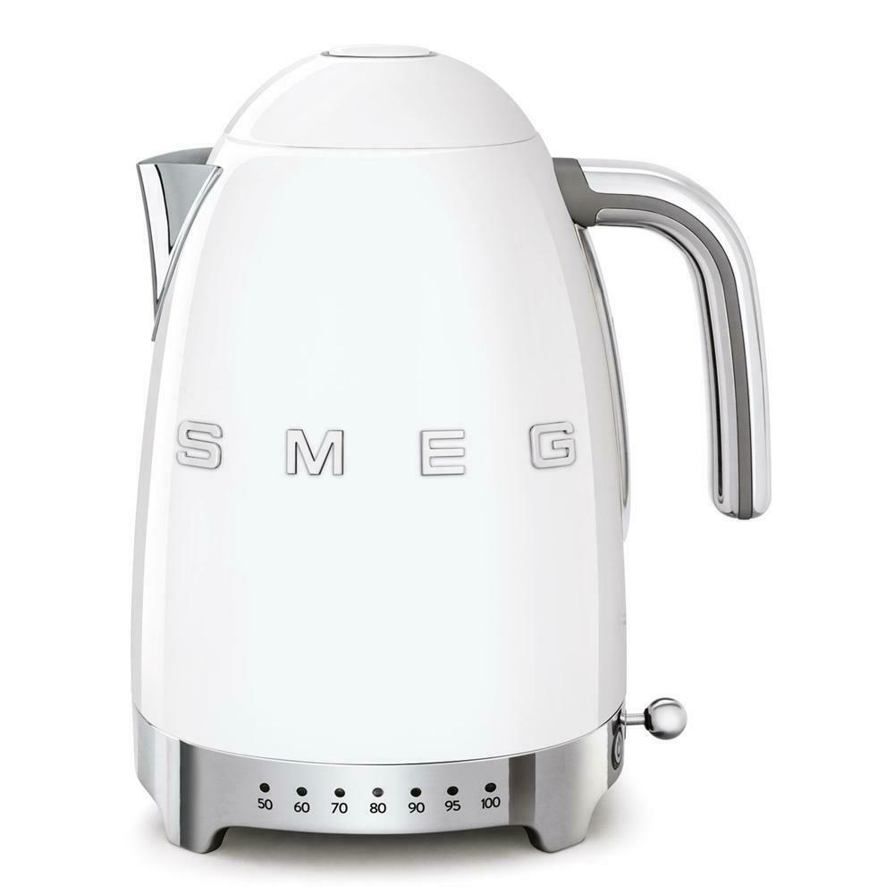 SMEG klf04wheu wasserkocher weiss Kuechenkleingeraete