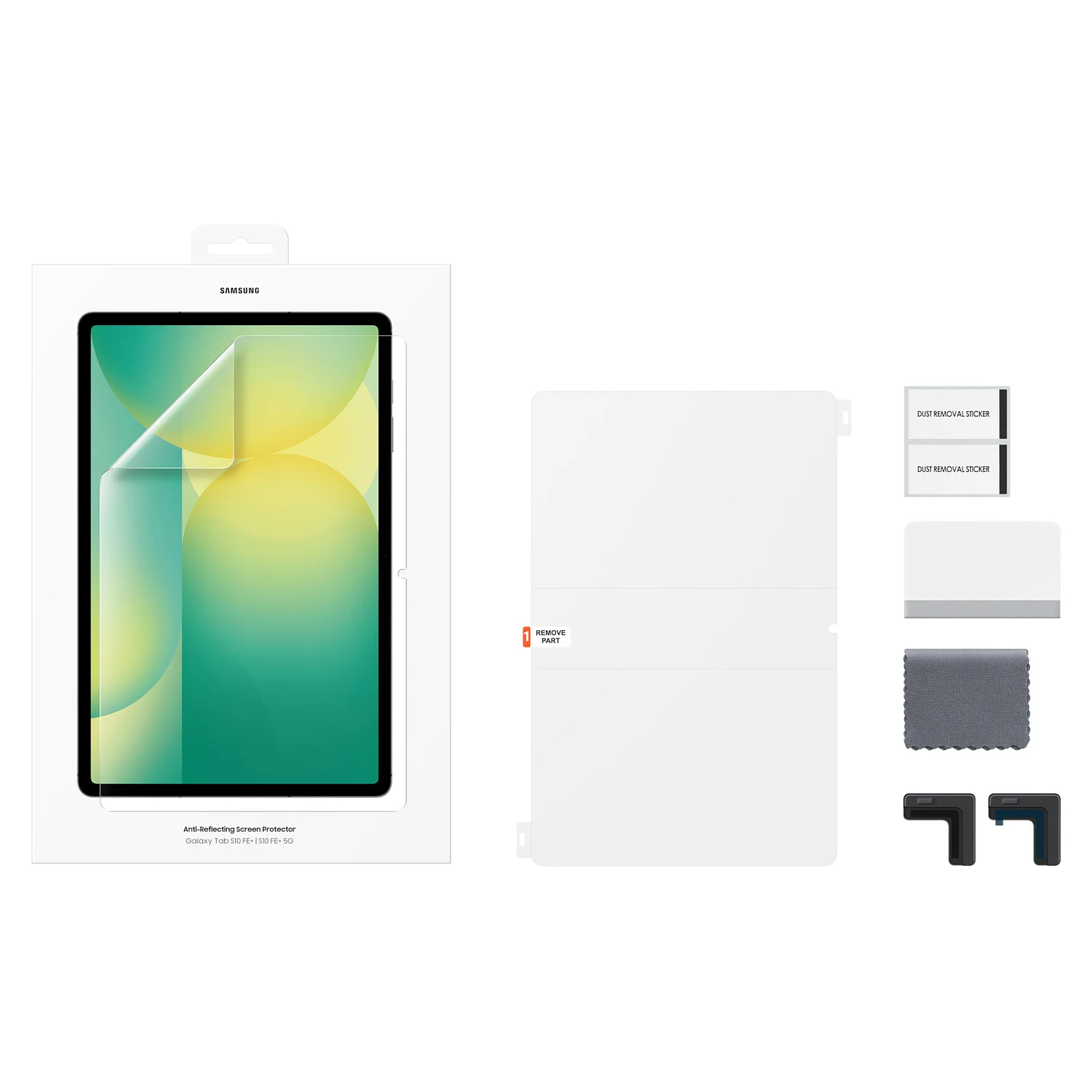 Samsung Anti Reflecting Screen Protector fuer das Galaxy Tab S10 FE  Handys & Tablets