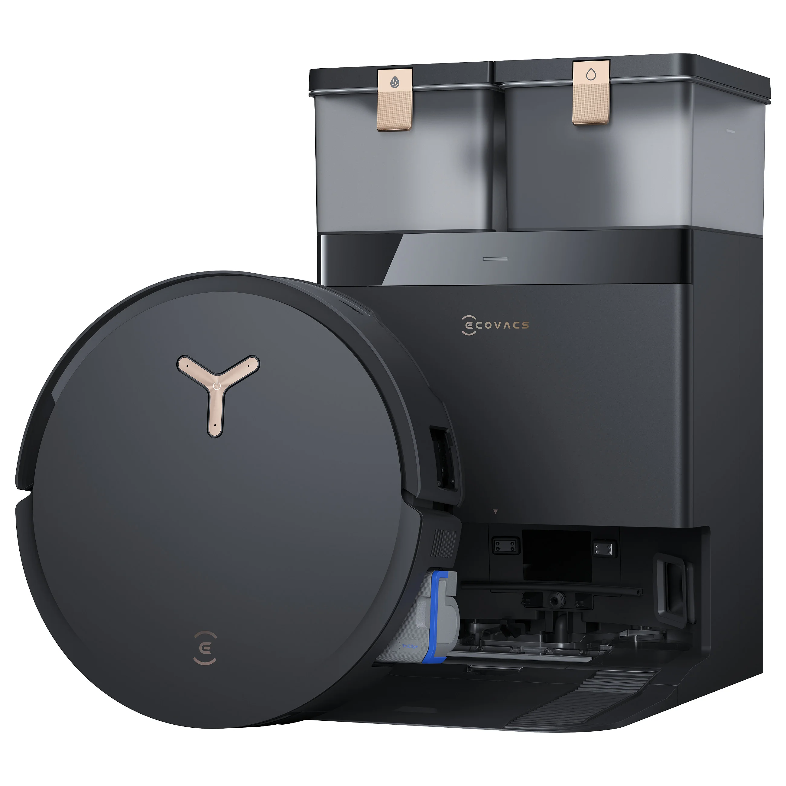 Ecovacs Deebot X8 Pro Omni Schwarz Staubsauger & Reiniger