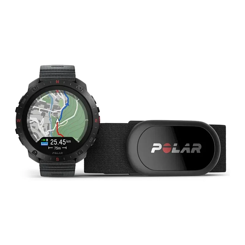 Polar Grit X2 Pro HR S L Black Smartwatches & Fitnesstracker